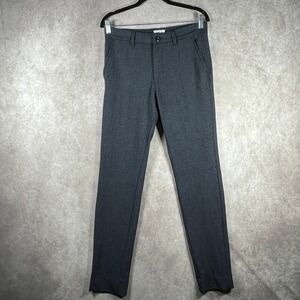 Jack & Jones Marco Chino Pants Mens 29X32 Blue Slim Fit Flat Front Dressy Slacks